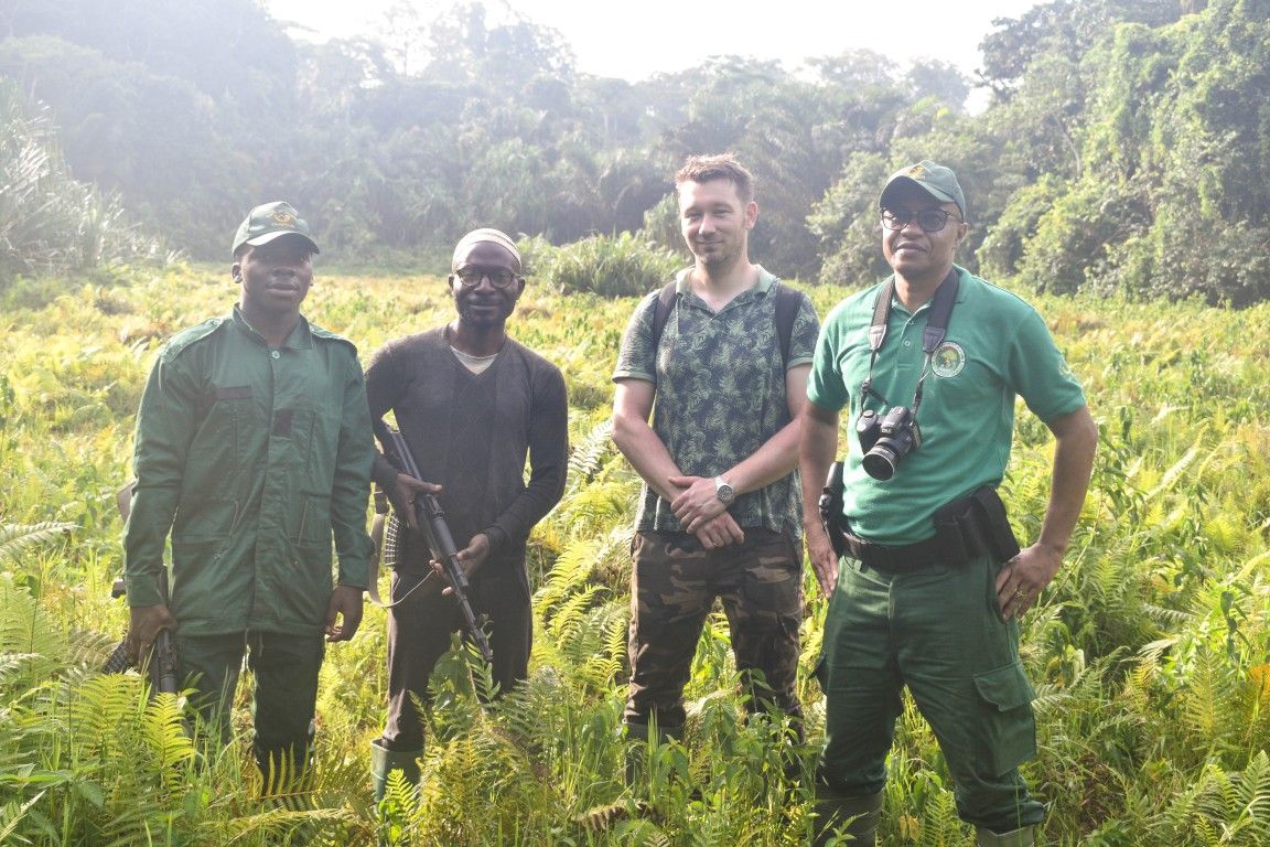 Pygmy village visit in the Cameroon rainforest
